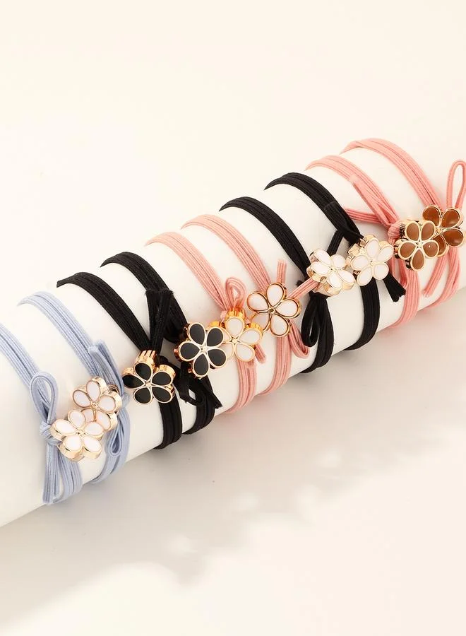 Take Two Set of 10 - Flower Hair Ties
