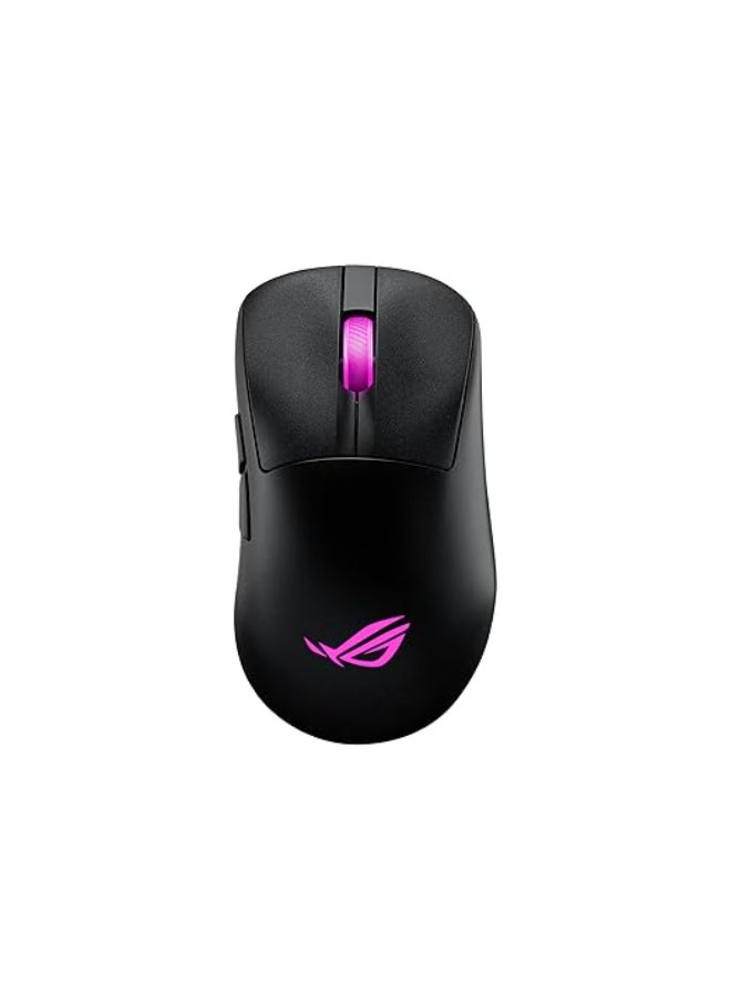 ASUS ROG Keris II Origin Wireless Gaming Mouse – Right-Handed Ergonomic, 65g, Tri-Mode Connectivity, 42K DPI, up to 127Hr Battery, Web-Based Configuration, PC/Mac Support - Black - Image 1