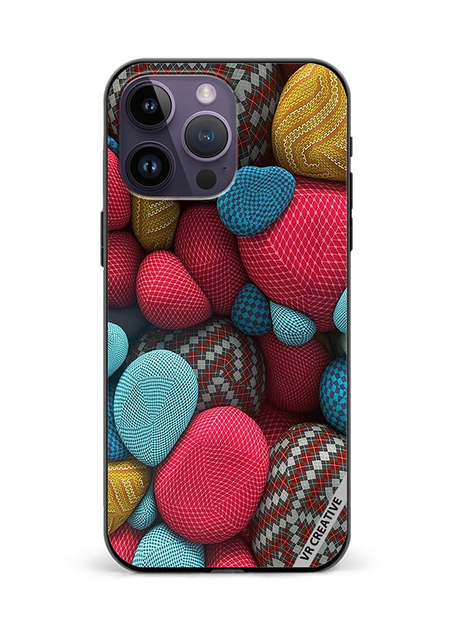 VR CREATIVE Protective Case Cover For Apple iPhone 16 Pro Design Multicolour - Image 1
