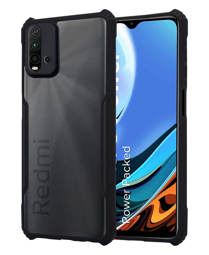 Pikkme Shockproof Eagle Clear Transparent Back Covers and Cases for Xiaomi Redmi 9 Power - Image 1