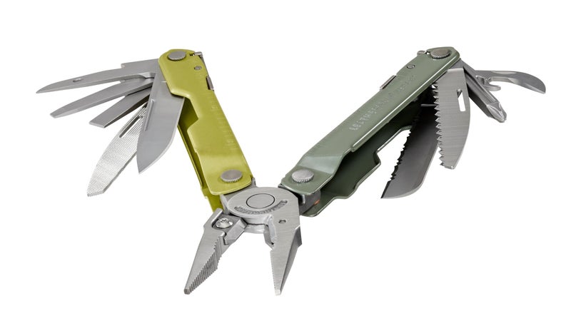 LEATHERMAN, Rebar Multitool with Premium Replaceable Wire Cutters and Saw, Mossy Slate - Image 4