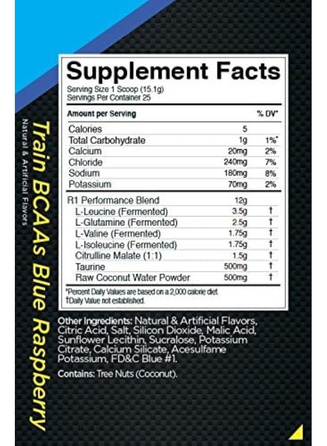 RULE ONE Train Bcaa'S 100% Performance, Hydration And Recovery Dietary Supplement Peach Mango 25 Servings 378G - Image 2