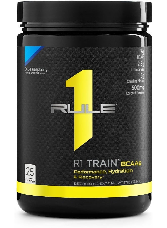 RULE ONE Train Bcaa'S 100% Performance, Hydration And Recovery Dietary Supplement Peach Mango 25 Servings 378G - Image 1