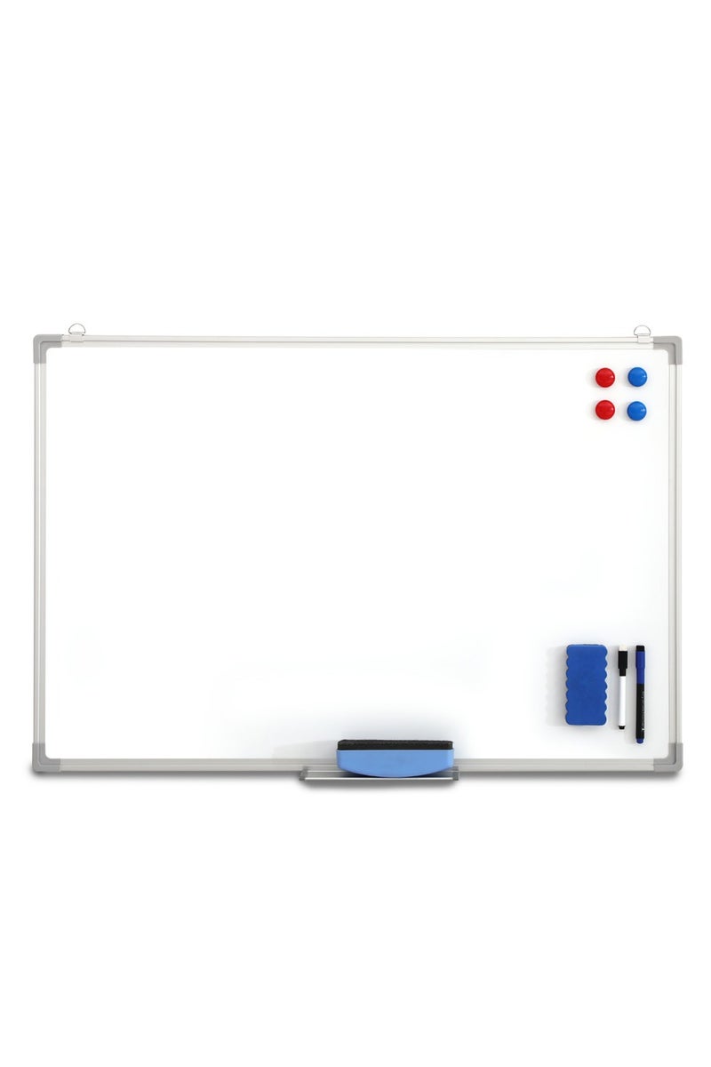 Magnetic Whiteboard 60*90 cm with Aluminum Frame - Image 1