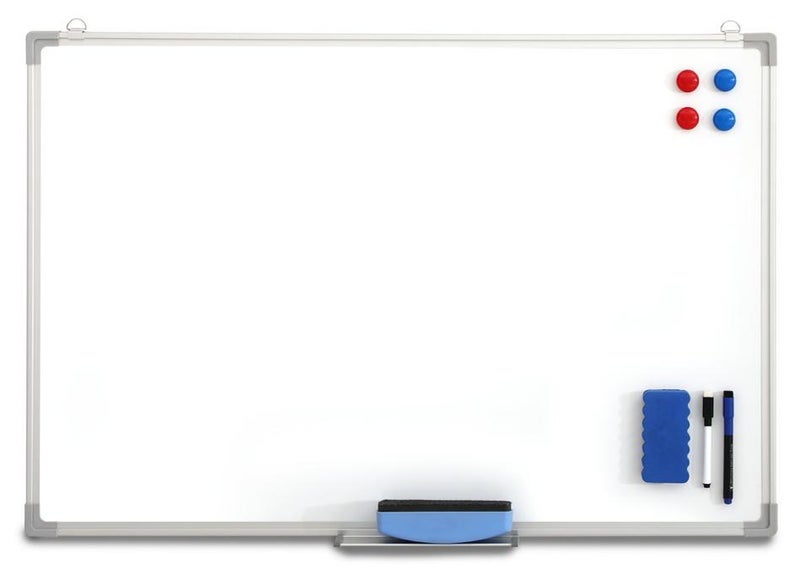 Magnetic Whiteboard 60*90 cm with Aluminum Frame - Image 1