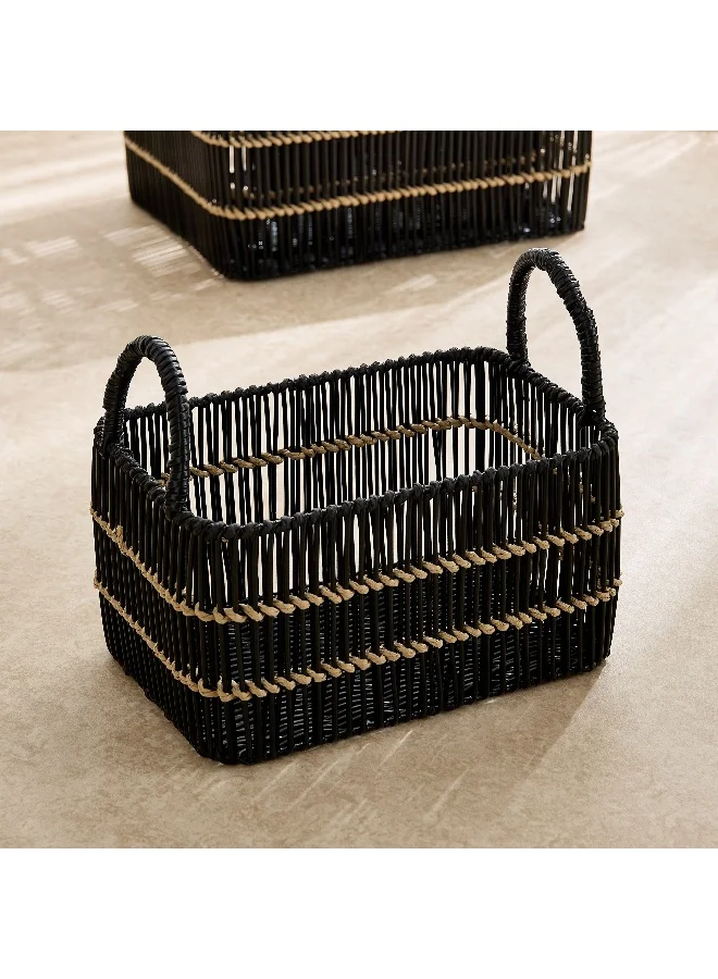Home Box Ebony Storage Baskets - Set of 3