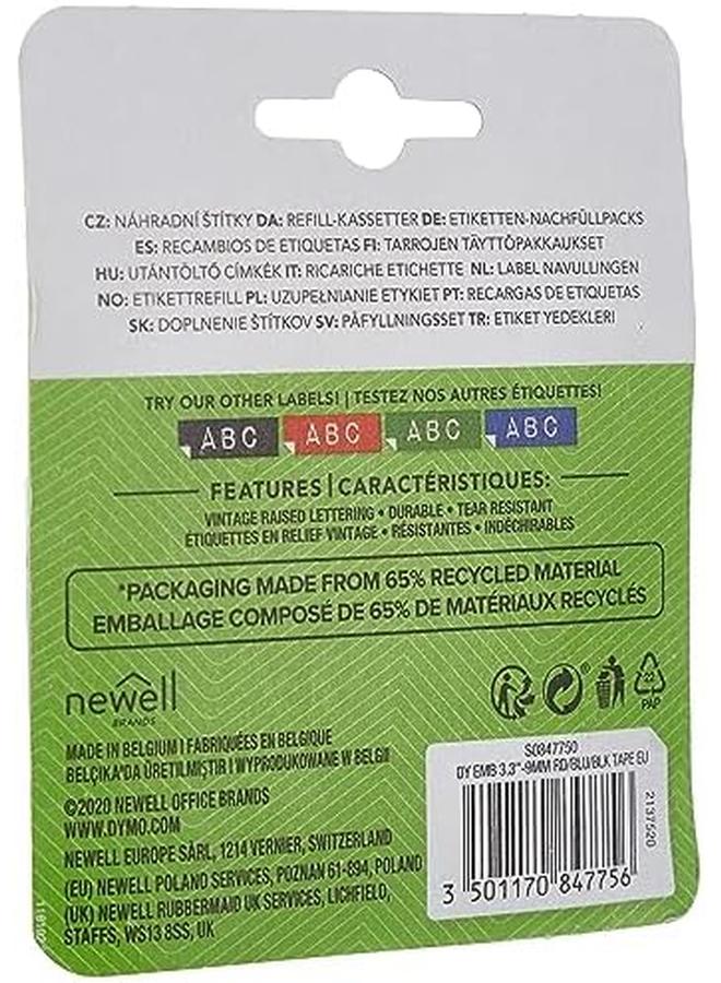 Dymo Embossing Tape 9Mmx3M Assorted In A Blister Of 3Pc - Image 4
