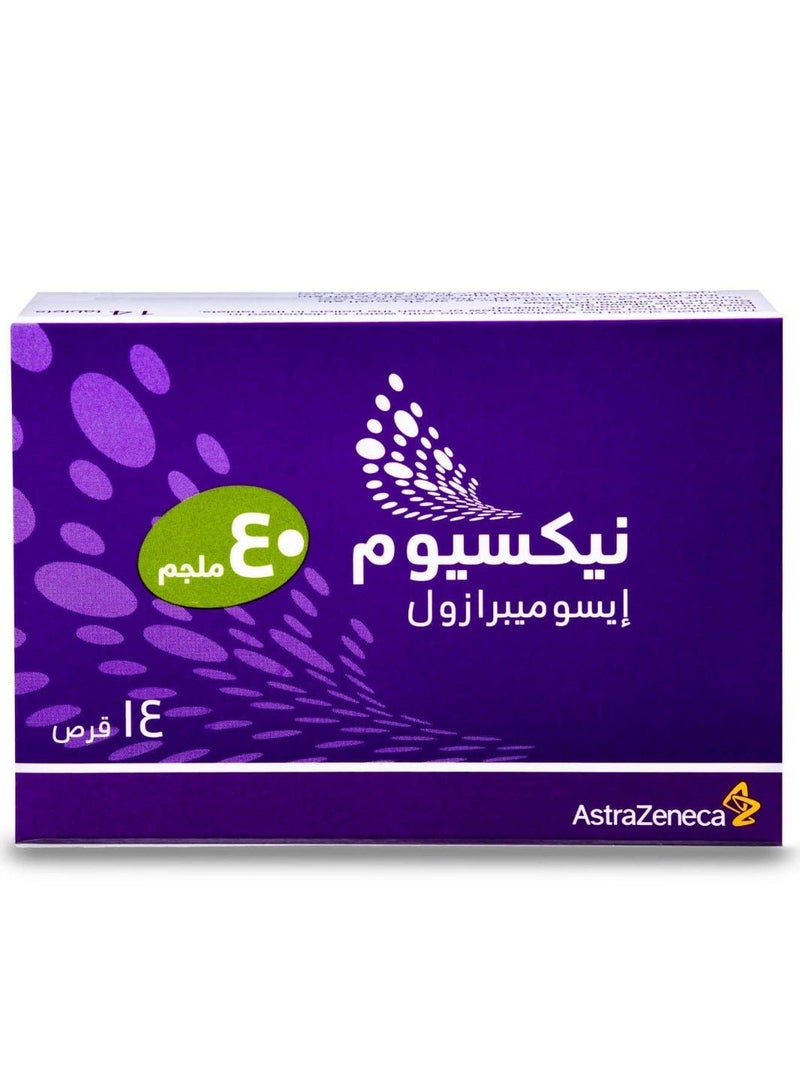 AstraZeneca Nexium 40 Mg 14 Tabs - Image 1