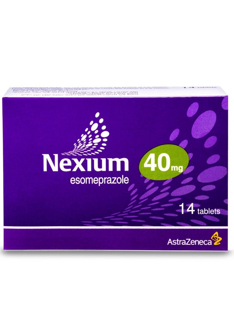 AstraZeneca Nexium 40 Mg 14 Tabs - Image 2