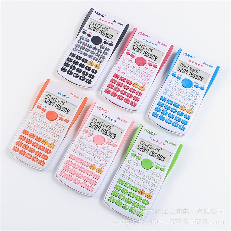 Color Function 82Ms Student Calculator Multi-Function Examination Special Science Computer Electronics Manufacturers - Image 1