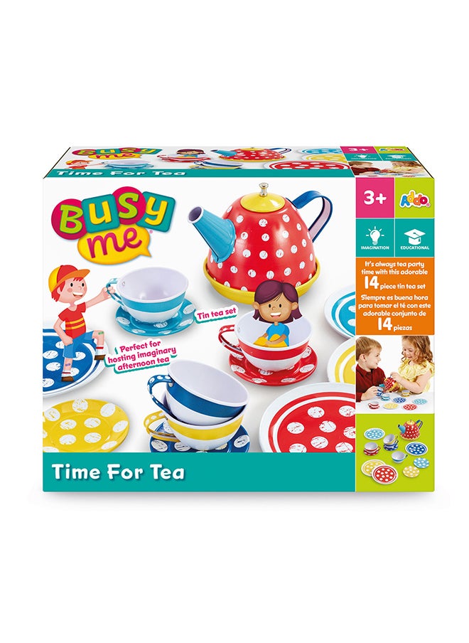 ADDO Busy Me Time For Tea Set, Interactive Playset, Imaginative Play, Role Play , Pretend Play, Gift For Kids And Toddlers  - Image 2
