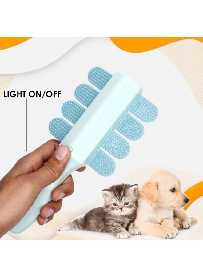 Plan A Pet Hair Grooming Brush - Massage Comb for Dog, Cat and Puppy, Light Design Sterilize Skin, Reduce Shedding, Repair Hair Damage Without Heat or Direct Contact - Image 2