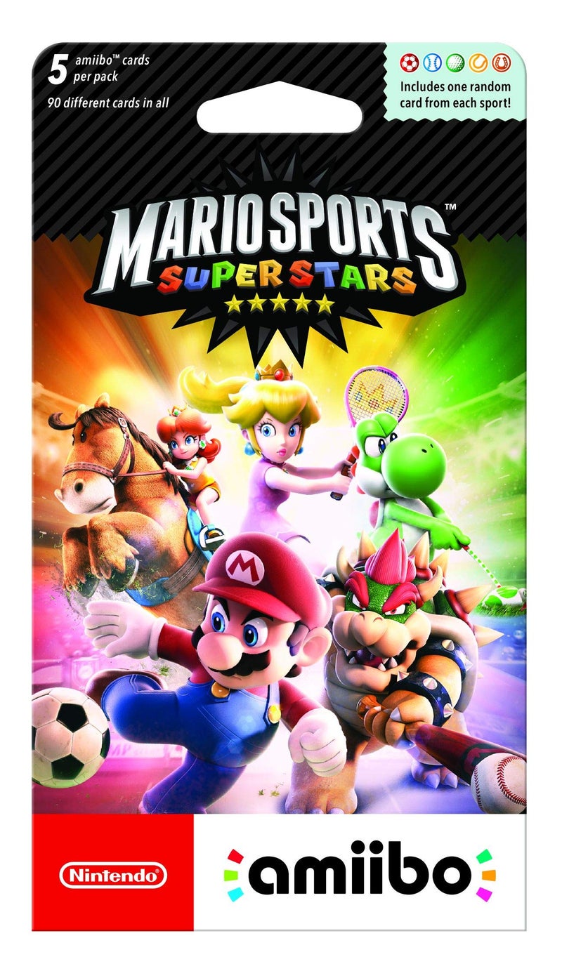 Nintendo Mario Sports Superstars amiibo cards 5-Pack - Nintendo 3DS - Image 3