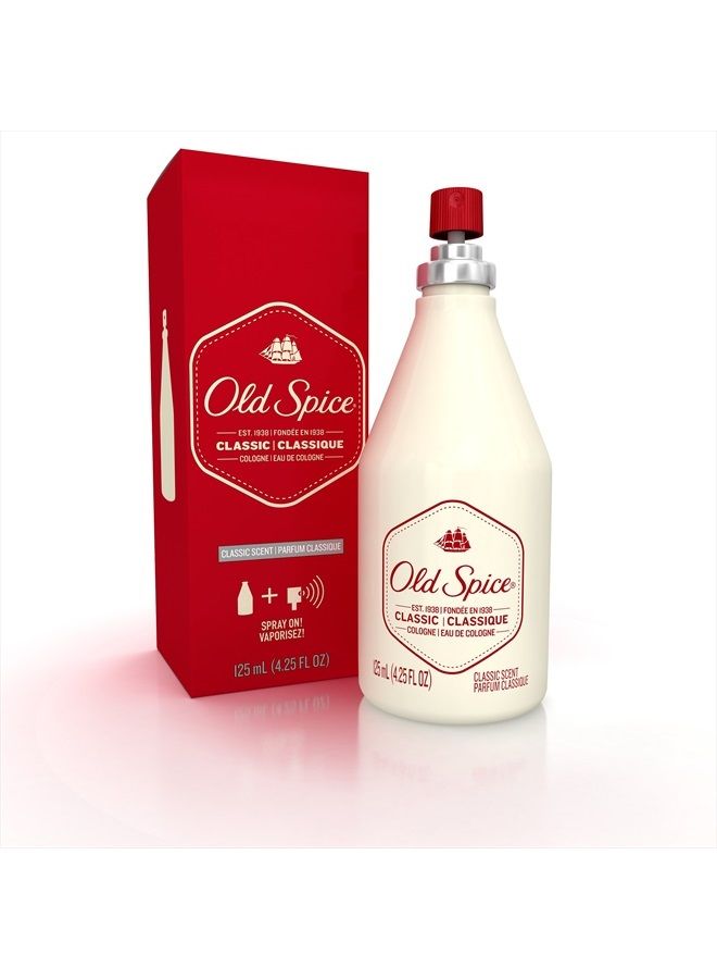 Old Spice بخاخ كولونيا كلاسيكي 4.25 أونصة - Image 1