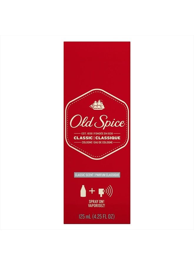 Old Spice بخاخ كولونيا كلاسيكي 4.25 أونصة - Image 3