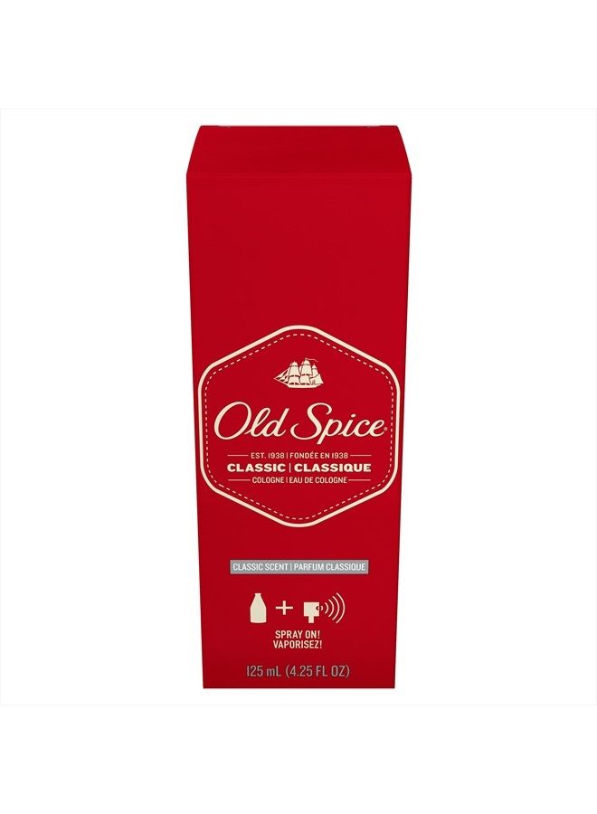 Old Spice بخاخ كولونيا كلاسيكي 4.25 أونصة - Image 5