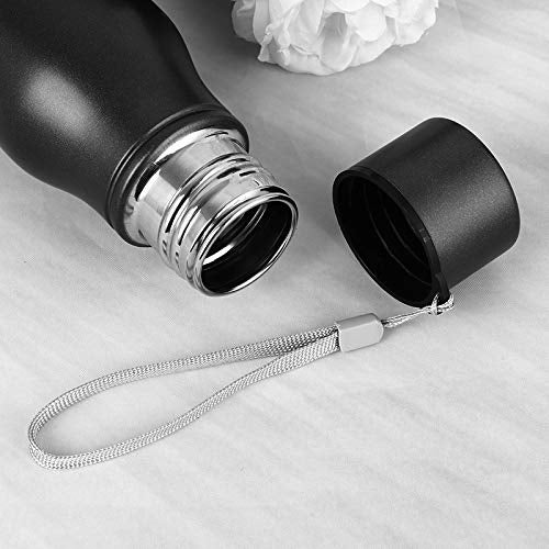 KenBerry Stainless Steel Water Bottle 750 Ml Alpha Duo Pack of 2 Black - Image 4