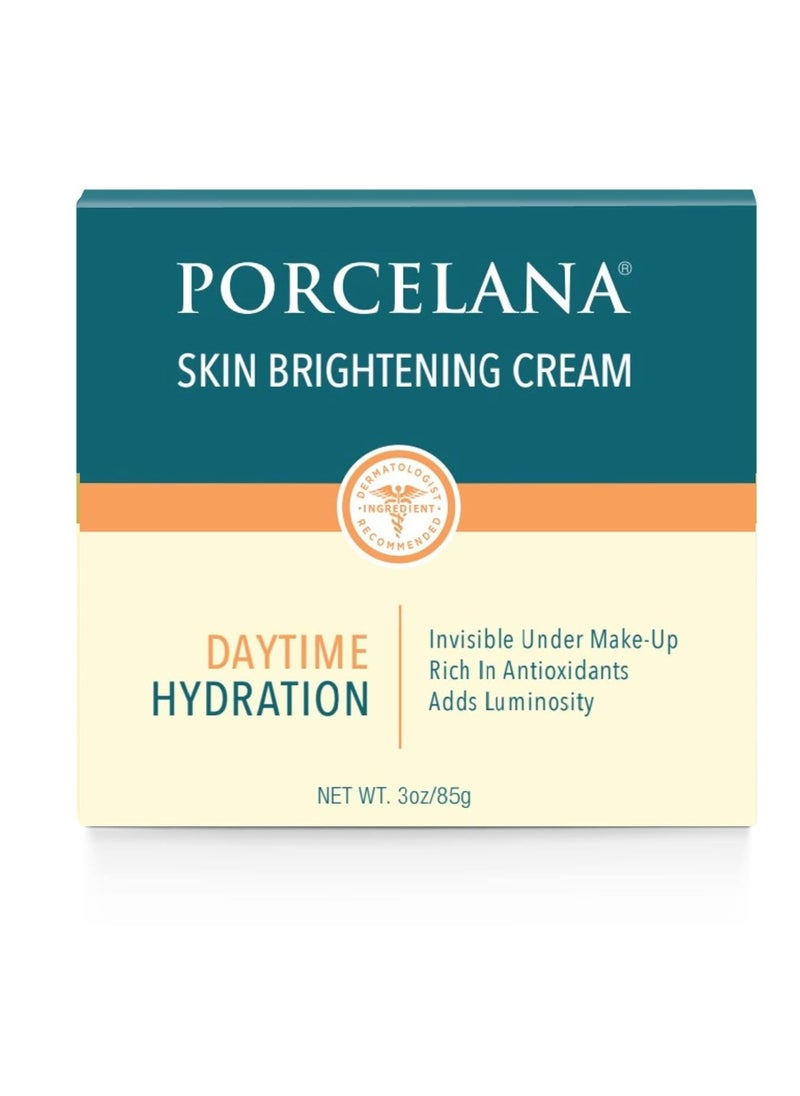 Porcelana Porcelana Daytime Hydration Cream For Face & Body [Updated Formula] - Fades Dark Spots & Evens Skin Tone - For Sun & Age Spots, Acne Scarring, Melasma & Discoloration - Antioxidant Moisturizer (3 oz)  - Image 1