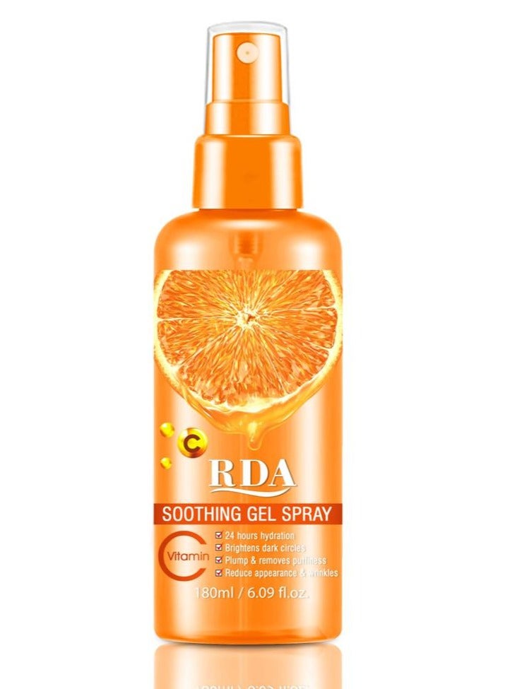 RDA Soothing and Moisturizing Gel Spray with Vitamin C 180 ml - Image 1