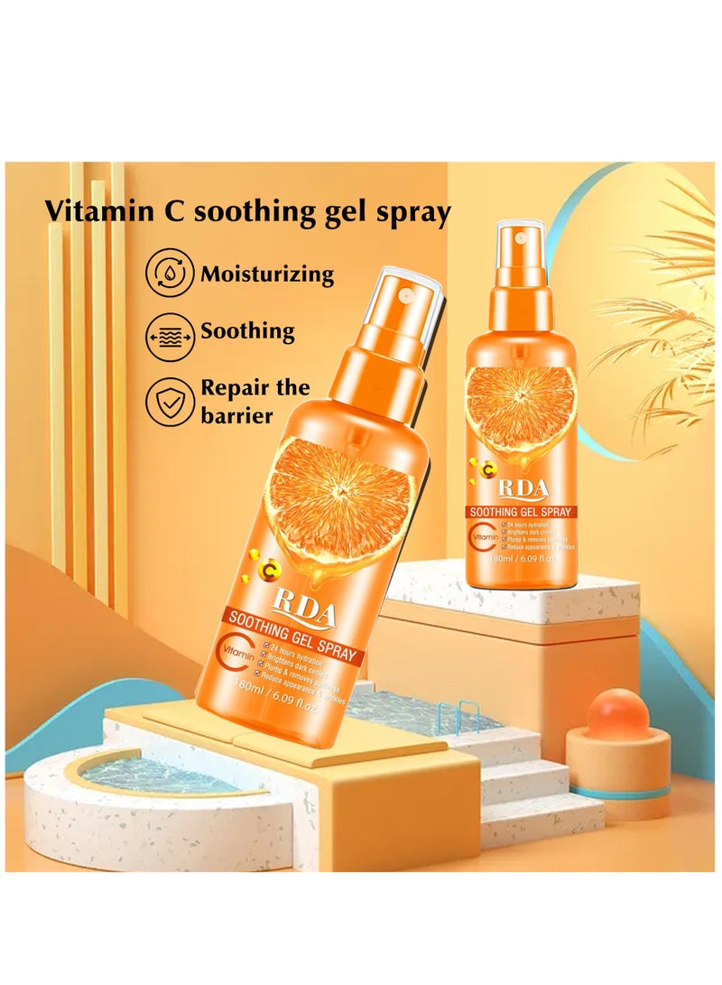 RDA Soothing and Moisturizing Gel Spray with Vitamin C 180 ml - Image 3
