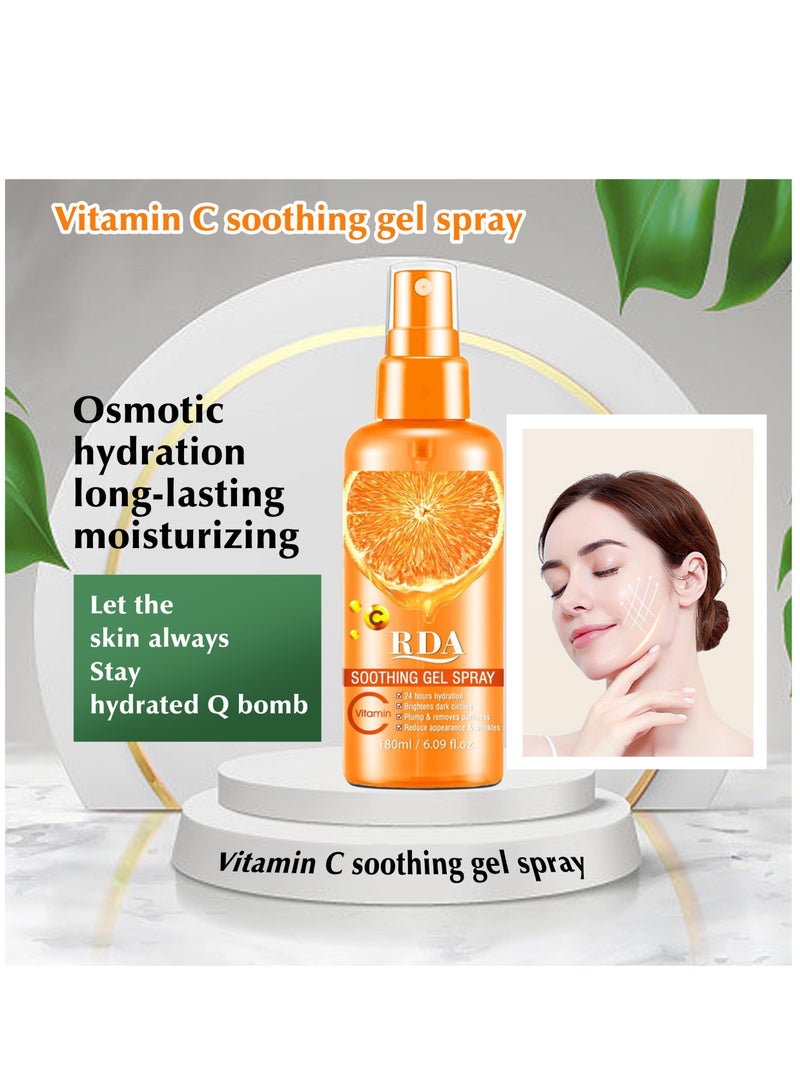 RDA Soothing and Moisturizing Gel Spray with Vitamin C 180 ml - Image 2