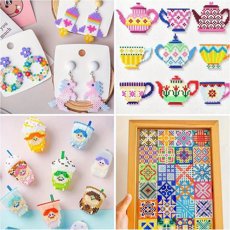 3000pcs P Series 2.6mm Melting Bead Kit Multicolored for DIY Crafts Puzzle Gifts - Image 3