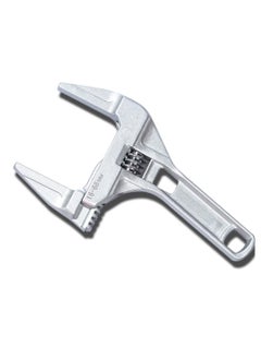 SYOSI Adjustable Wrench – 6 to 68mm Wide Opening Jaws Adjustable Spanner with Short Handle – Aluminum Alloy Light Weight Plumbers Spanner Nut Key Hand Tool for Bathroom, Washbasin etc  - Image 1