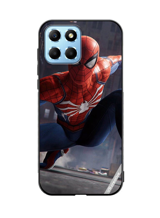 VR CREATIVE غطاء حماية لهاتف Honor X8 5G بتصميم سبايدرمان متعدد الألوان - Image 1