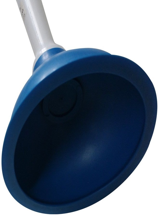 NewFerU Small Plunger Pump Liquid Plumber Clog Remover Cleaner Unclogger Tool for Toilet,Kitchen Sink Drain,Bathroom Shower Tub with Portable 4 Inch Cup and 9 Inch Handle (Blue) - Image 4
