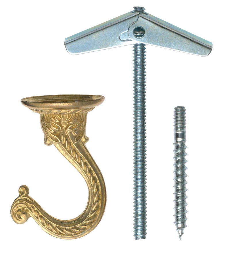 OOK 534502 Hillman Jumbo Swag Hook, Plated, No Size, Brass - Image 4