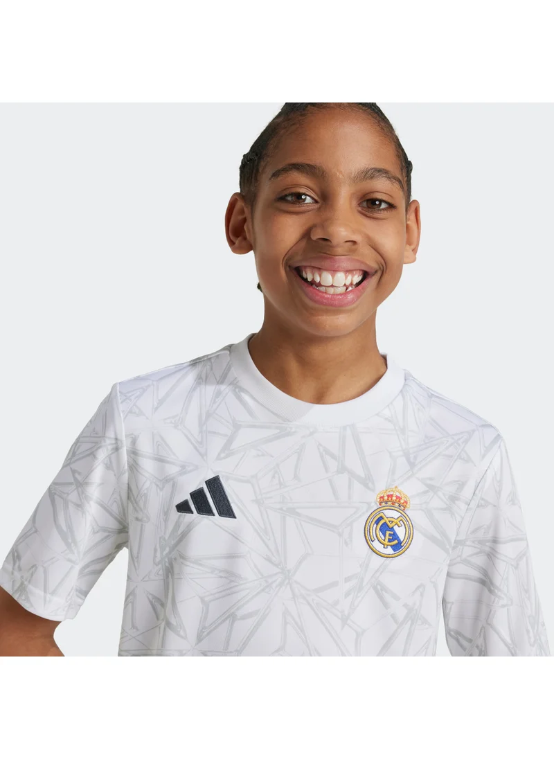 Adidas Real Madrid 24/25 Pre-Match Shirt Kids