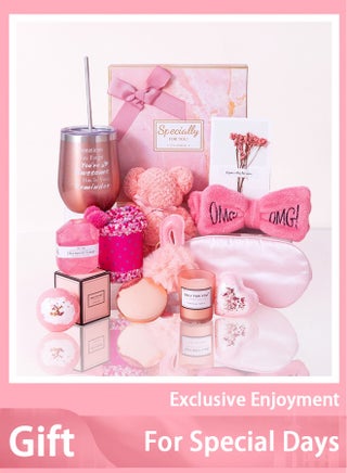 12 Big  Set Pink