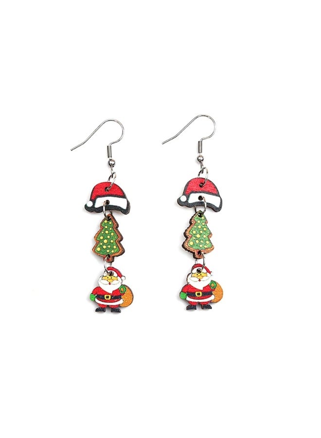 Y&D Christmas Earrings For Women, Drop Earrings Holiday Jewerly Festive Decorations Accessories - Image 2
