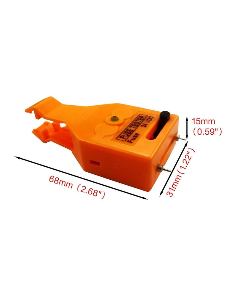 jamgoer DC 24V Automotive ATO/ATC ATM Blade and Glass Tube Fuse r Puller for Mini/Standard Blade Fuse… - Image 2