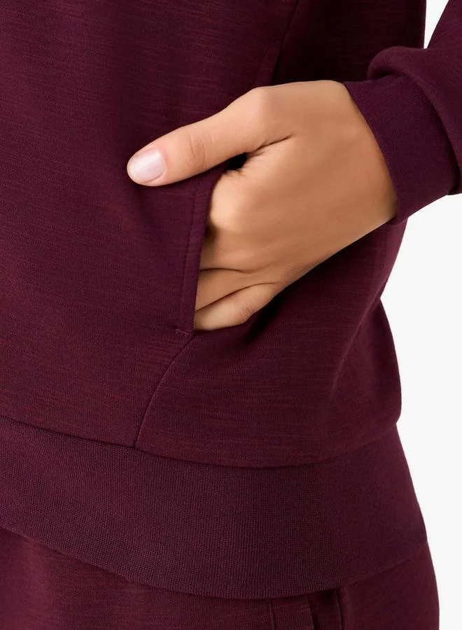 Kappa RED Full Zip Hoodie for Women | Best Price UAE