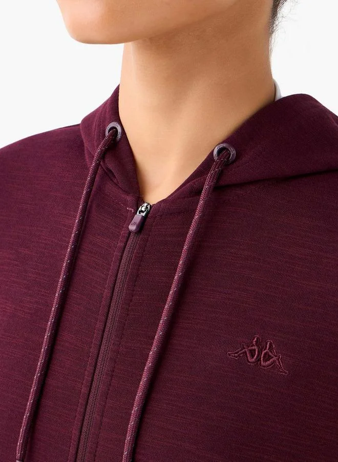 Kappa RED Full Zip Hoodie for Women | Best Price UAE