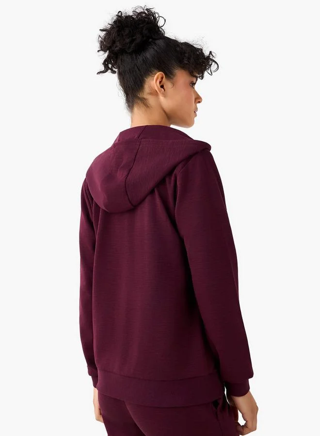 Kappa RED Full Zip Hoodie for Women | Best Price UAE