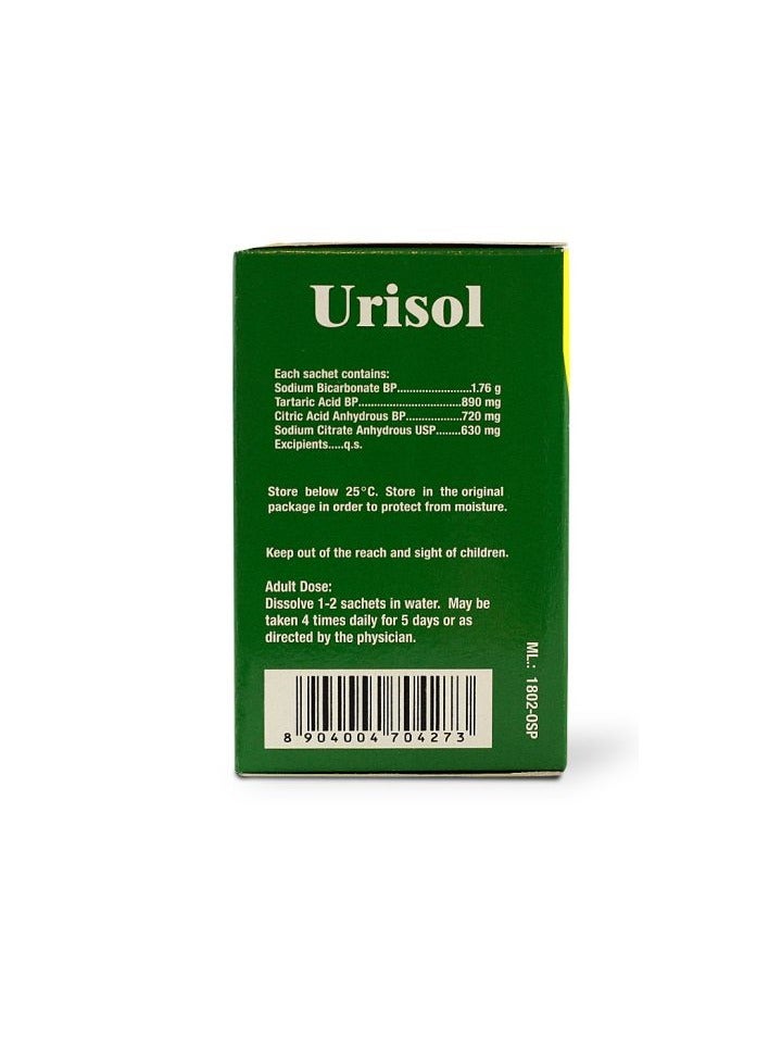 Swift Urisol Effervescent Granules 14's Sachet - Image 2
