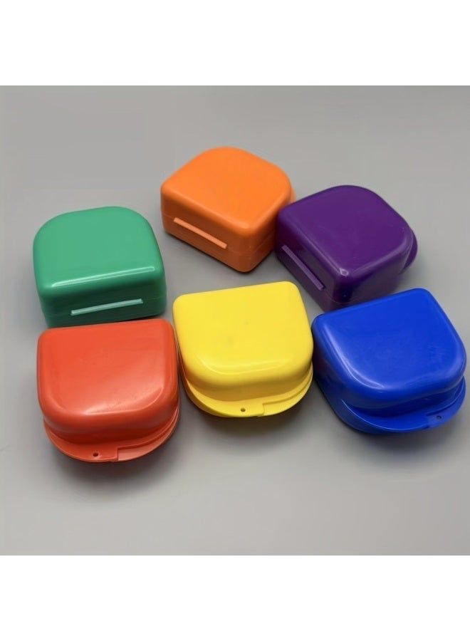 Plastic Denture Box Storage Case for Aligners Mouth Guards 2 pcs - Image 1