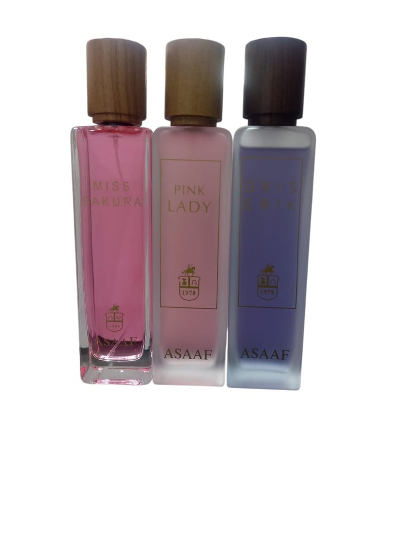 ASAAF PACKAGE ASAAF FOR WOMEN 3* PCS 200 ML - Image 1