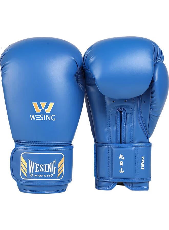 Nine Day Mountain Jiuri Mountain Boxing Gloves Adult Sanda Martial Arts Combat Professional Boxing Gloves Sandbag Training Equipment Red 10oz - Image 2