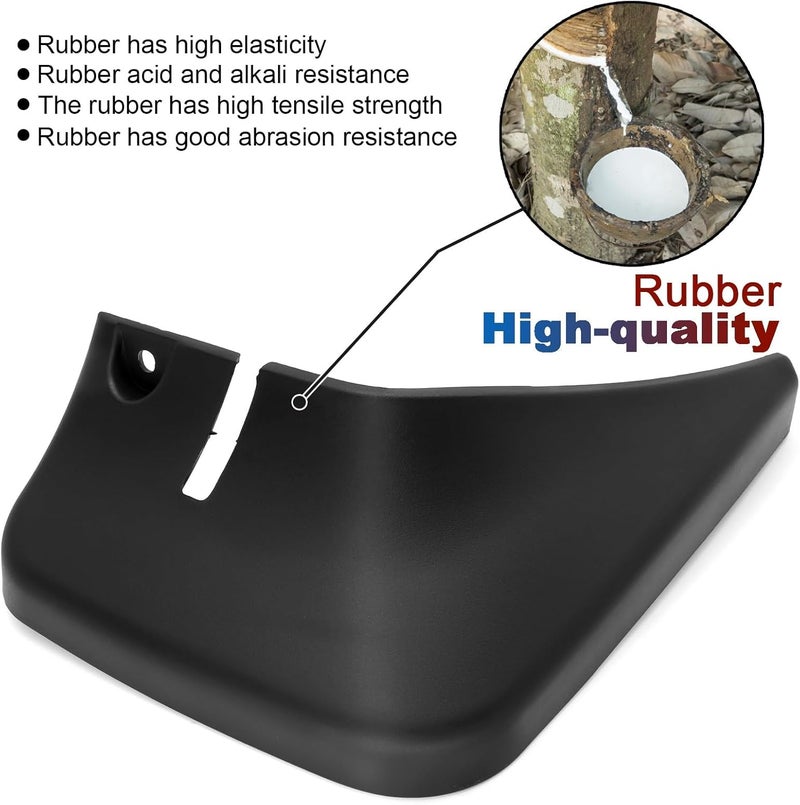 Wivplex 4Pcs Mudflaps for Toyota Probox 2002 - Image 4