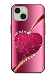 iPhone 15 Diamond Glitter Heart