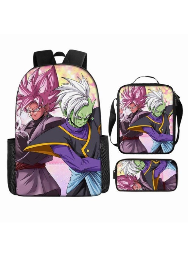 عام حقيبة ظهر مطبوعة عالمية مشتركة - مجموعة حقائب ظهر من ثلاث قطع (متوفرة للطلاب والأطفال والأصدقاء في النزهايات وتسلق الجبال وما إلى ذلك) - 53 - Image 2