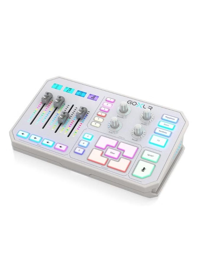 TC HELICON TC HELICON Online Broadcaster Platform with 4-Channel Mixer, Motorized Faders, Sound Board an GOXLRWhite  - Image 2