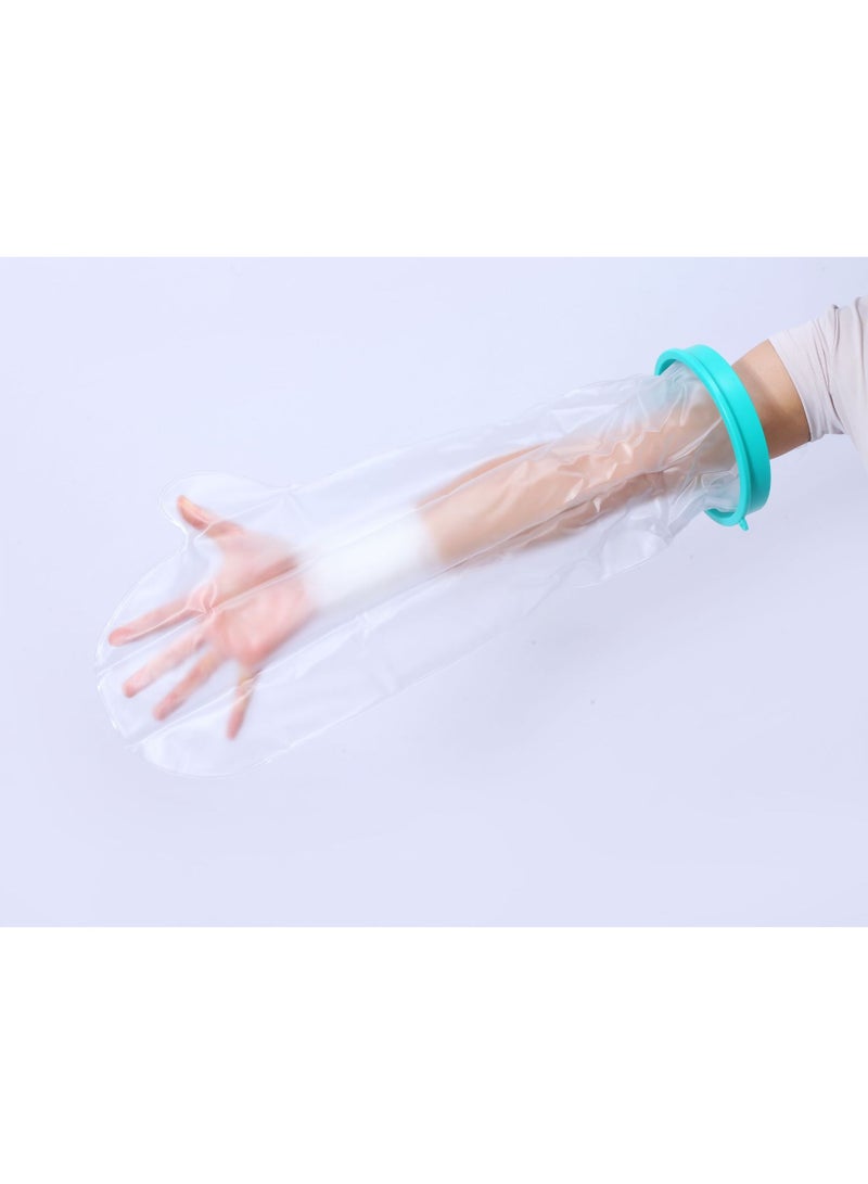 Generic PICC Line Arm Sleeve Protector For Bath Adult Large Waterproof Arm Cast Cover Comfortable Shower Bag For Broken Wound Elbow Reusable Bandage Cover Dressing Protector - Image 4