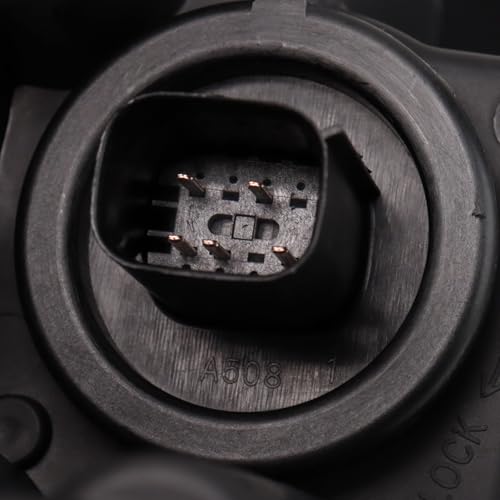 TRQ 2 Piece Headlight Assembly Set Driver & Passenger Side Compatible with Dodge Durango 2021-2024 CH2502343 CH2503343 68433776AF 68433777AF - Image 3