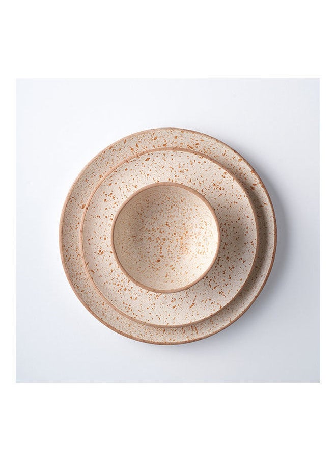 ricrac - Reez Set of 3 Porcelain Dinnerware Set - Image 1