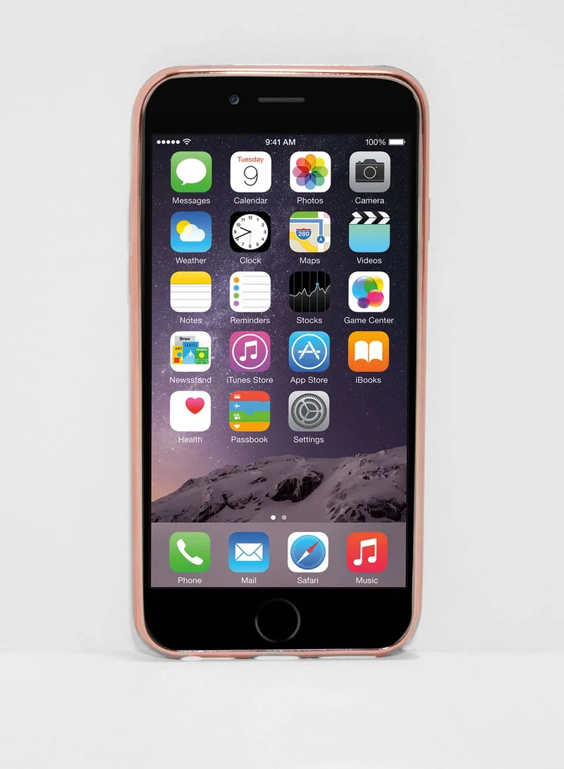 AURORA Talk To Me After Coffee iPhone 6/7/8 Hybrid Case