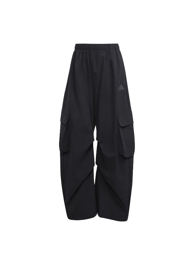 Adidas W Ct Hero Cargo Black Training Pants For Women L - Image 1